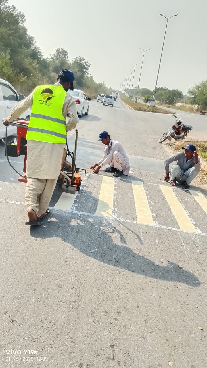 Finished Zebra Crossing